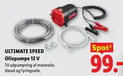 Lidl Ultimate Speed Oliepumpe 12 V tilbud