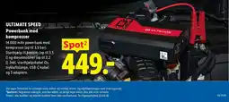 Lidl Ultimate powerbank med kompressor tilbud