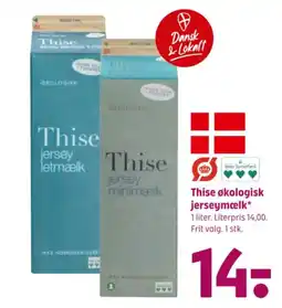 Coop 365 Thise økologisk jersey mælk tilbud