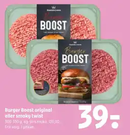 Coop 365 Burger Boost tilbud