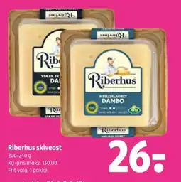 Coop 365 Riberhus skiveost tilbud