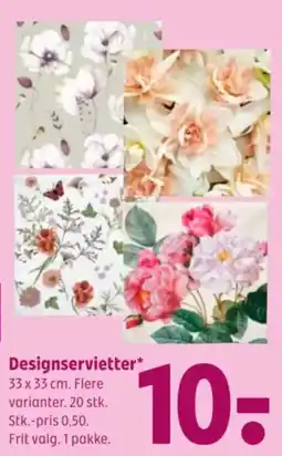 Coop 365 Designservietter tilbud