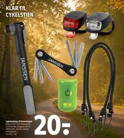 Coop 365 Janssen cykeludstyr tilbud