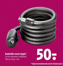 Coop 365 Kabellås med nøgle tilbud
