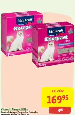 Maxi Zoo Vitakraft Compact Ultra tilbud