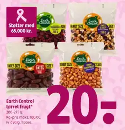 Coop 365 Earth Control tørret frugt tilbud