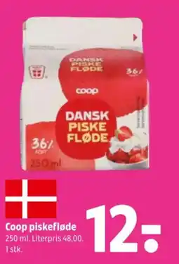 Coop 365 Coop piskefløde tilbud