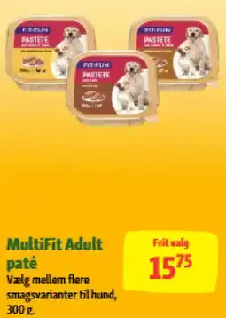 Maxi Zoo MultiFit Adult paté tilbud