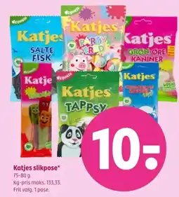 Coop 365 Katjes slikpose tilbud