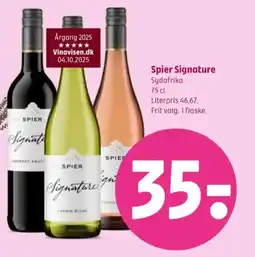 Coop 365 Spier Signature tilbud