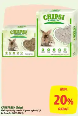 Maxi Zoo Carefresh Chipsi tilbud