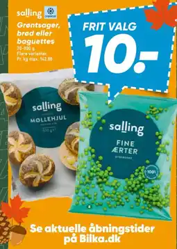 Bilka Salling frit valg tilbud