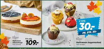Bilka Bager Halloween kagemarked tilbud