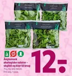 Coop 365 Änglamark økologiske salater tilbud