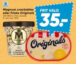 Bilka Magnum crackables eller Frisko Originals tilbud