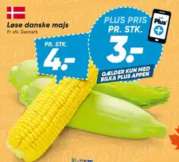 Bilka Løse danske majs tilbud