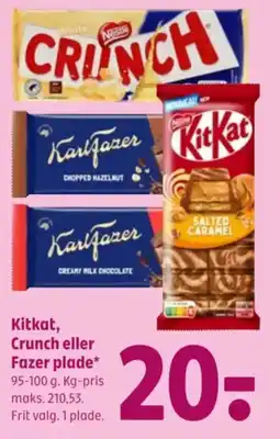 Coop 365 Kitkat Crunch Fazer tilbud