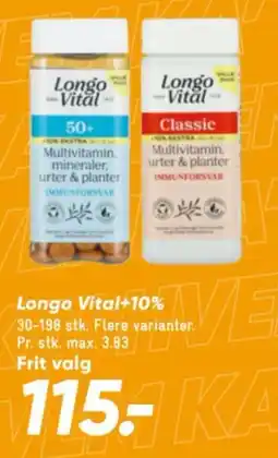 Bilka Longo Vital tilbud