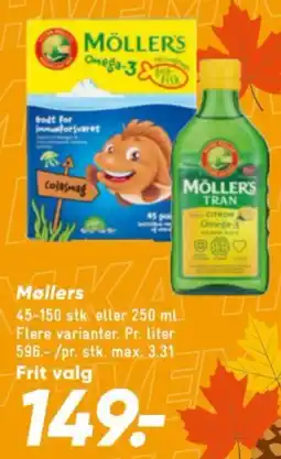 Bilka Möllers Tran tilbud