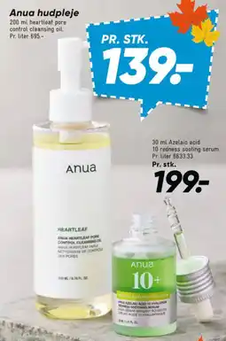 Bilka Anua heartleaf pore control cleansing oil tilbud