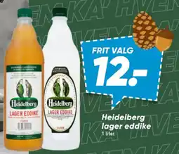 Bilka Heidelberg lager eddike tilbud