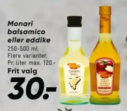 Bilka Monari balsamico eller eddike tilbud