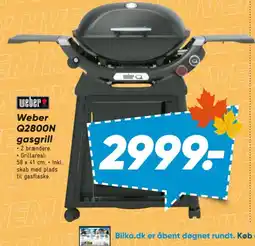 Bilka Weber Q2800N gasgrill tilbud