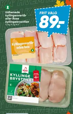 Bilka Rose Kyllingebrystfilet tilbud
