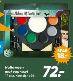 Bilka Halloween makeup-sæt tilbud
