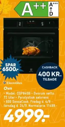 Bilka Electrolux Ovn tilbud
