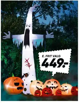 Bilka Halloween inflatabel tilbud