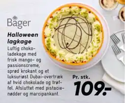 Bilka Bager Halloween lagkage tilbud