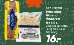 Bilka Schulstad fladbrød tilbud