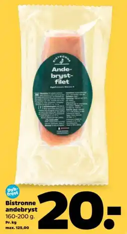 Netto Bistronne andebryst tilbud