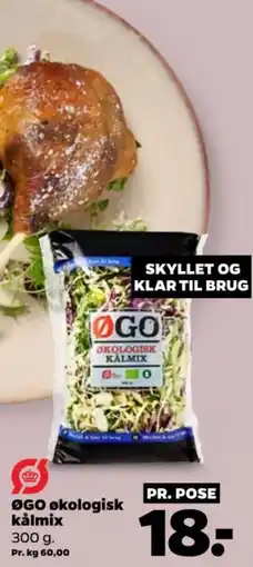 Netto ØGO økologisk kålmix tilbud
