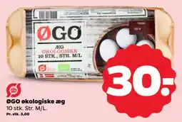 Netto ØGO økologiske æg tilbud