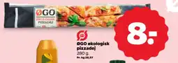 Netto ØGO økologisk pizzadej tilbud