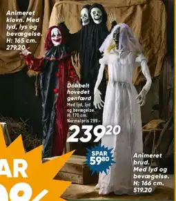 Bilka Dobbelt hovedet genfærd tilbud