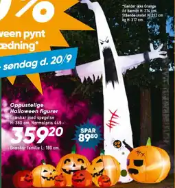 Bilka Oppustelige Halloween figurer tilbud