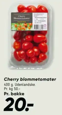 Bilka Cherry blommetomater tilbud