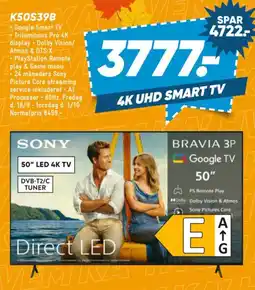 Bilka Sony 4k uhd smart tv tilbud
