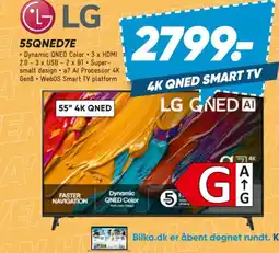 Bilka LG 4K QNED SMART TV tilbud