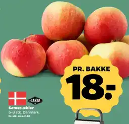 Netto Samsø æbler tilbud