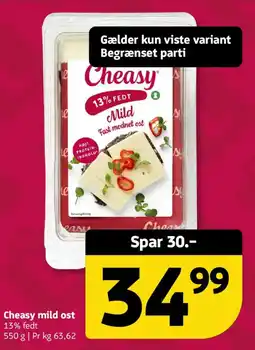Løvbjerg Cheasy mild ost tilbud