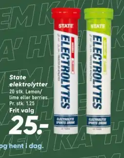 Bilka State electrolytter tilbud