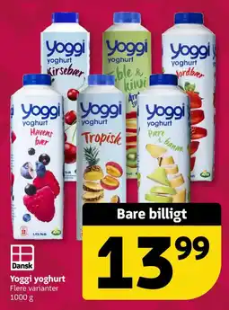 Løvbjerg Yoggi yoghurt tilbud
