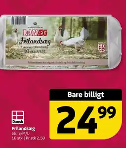 Løvbjerg Danæg Frilandsæg tilbud