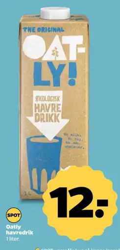 Netto Oatly havredrik tilbud
