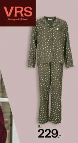 Bilka Vrs pyjamas med prikker tilbud