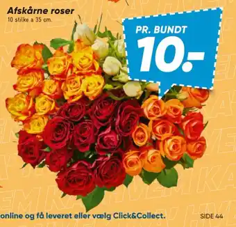 Bilka Afskårne roser tilbud